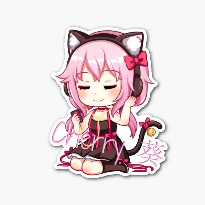 Neko Cherry Sticker!