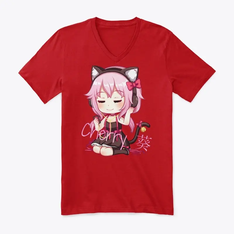 Cherry Neko Tee v2